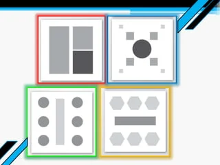 komposisi desain seimbang