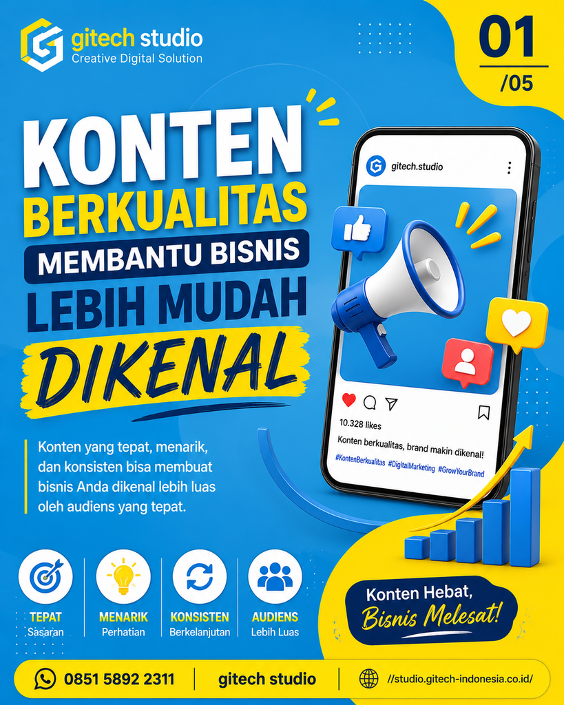 konten berkualitas membantu bisnis