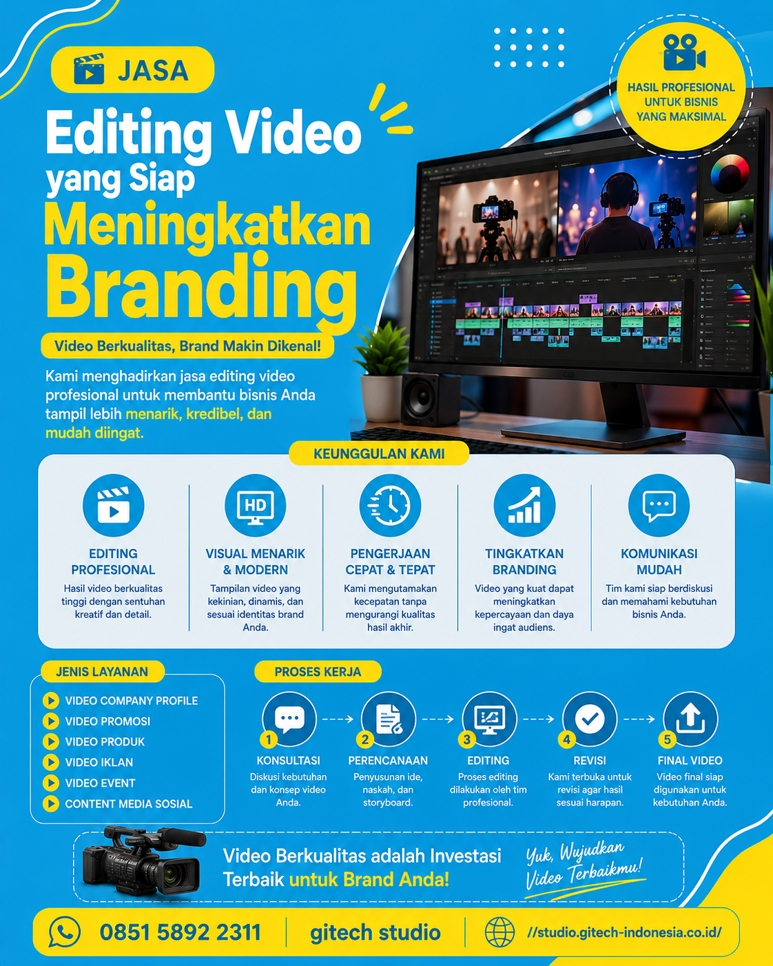 editing vidio