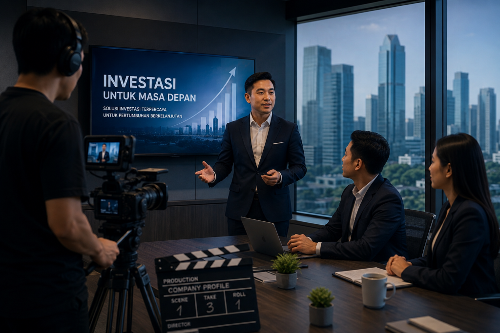 Video Company Profile Investasi untuk Meningkatkan Kepercayaan Klien