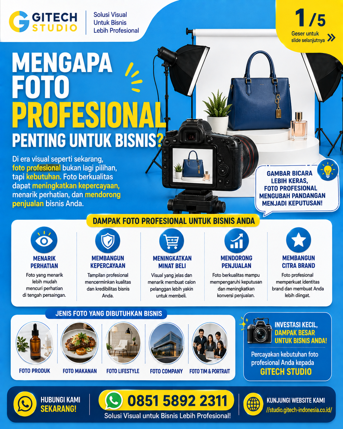 foto profesional untuk bisnis
