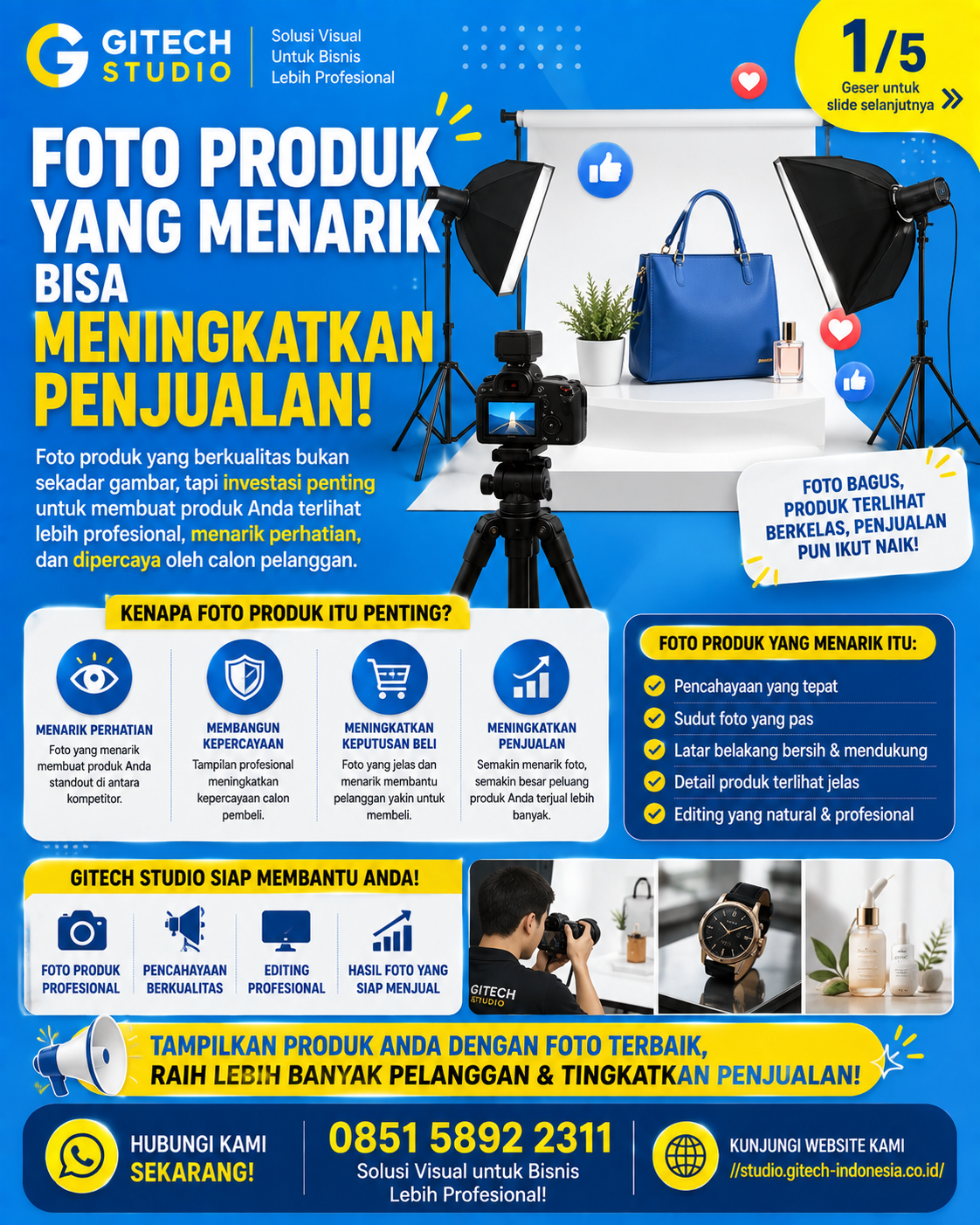 Foto Produk yang Menarik