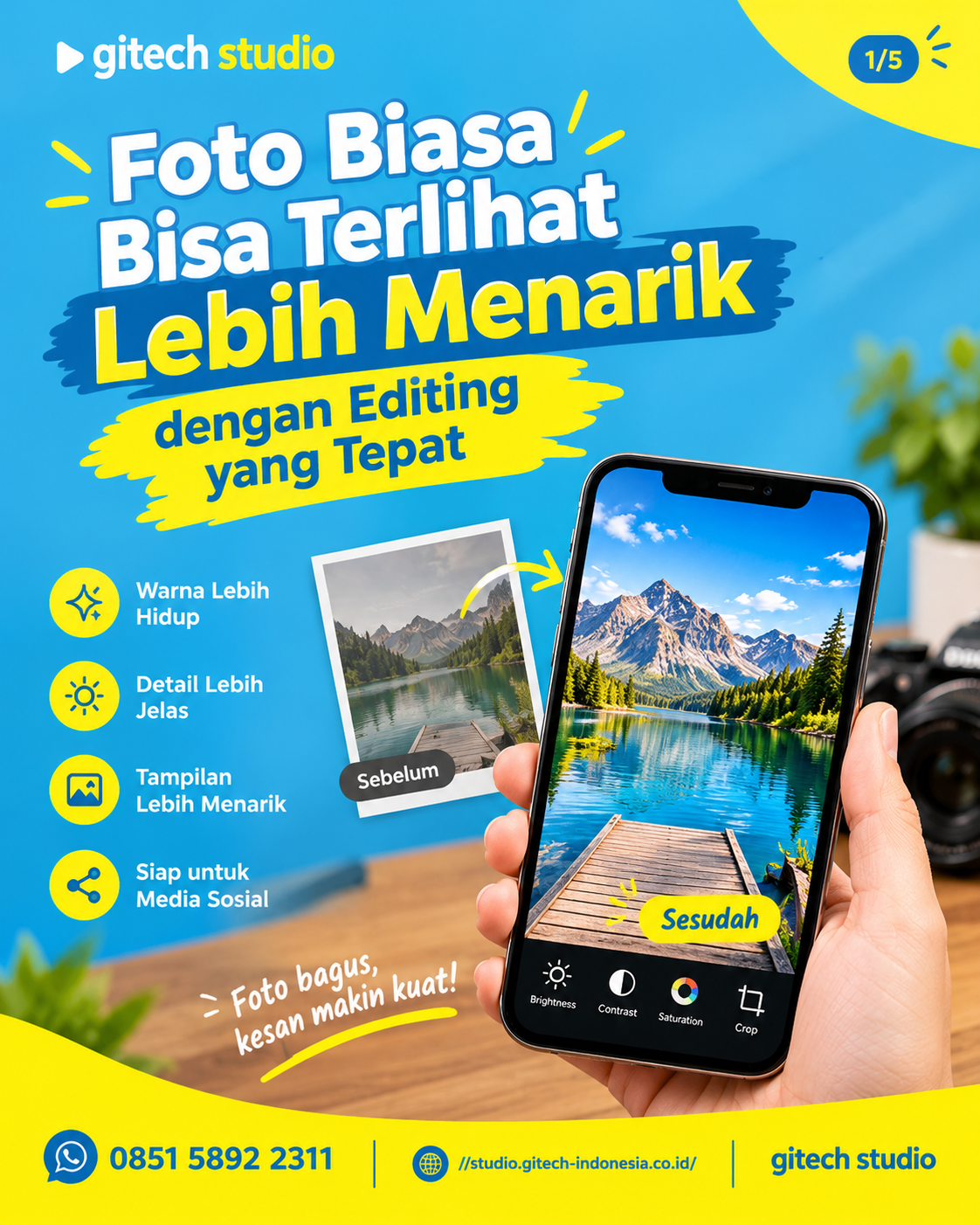 editing foto
