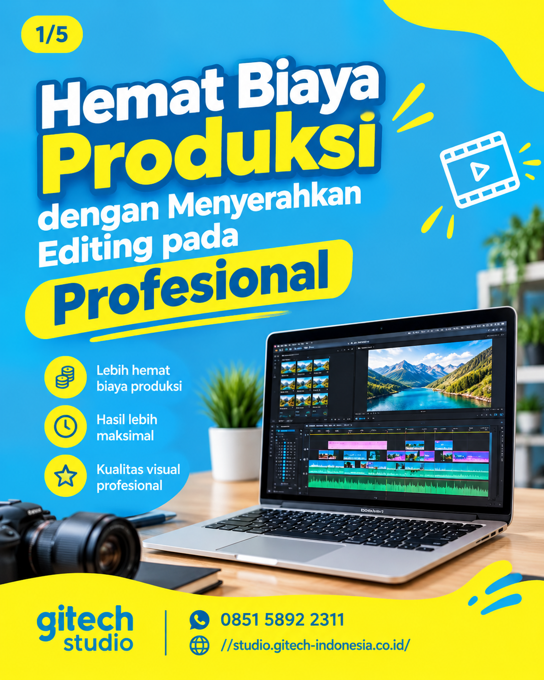 Hemat Biaya Produksi dengan Menyerahkan Editing pada Profesional